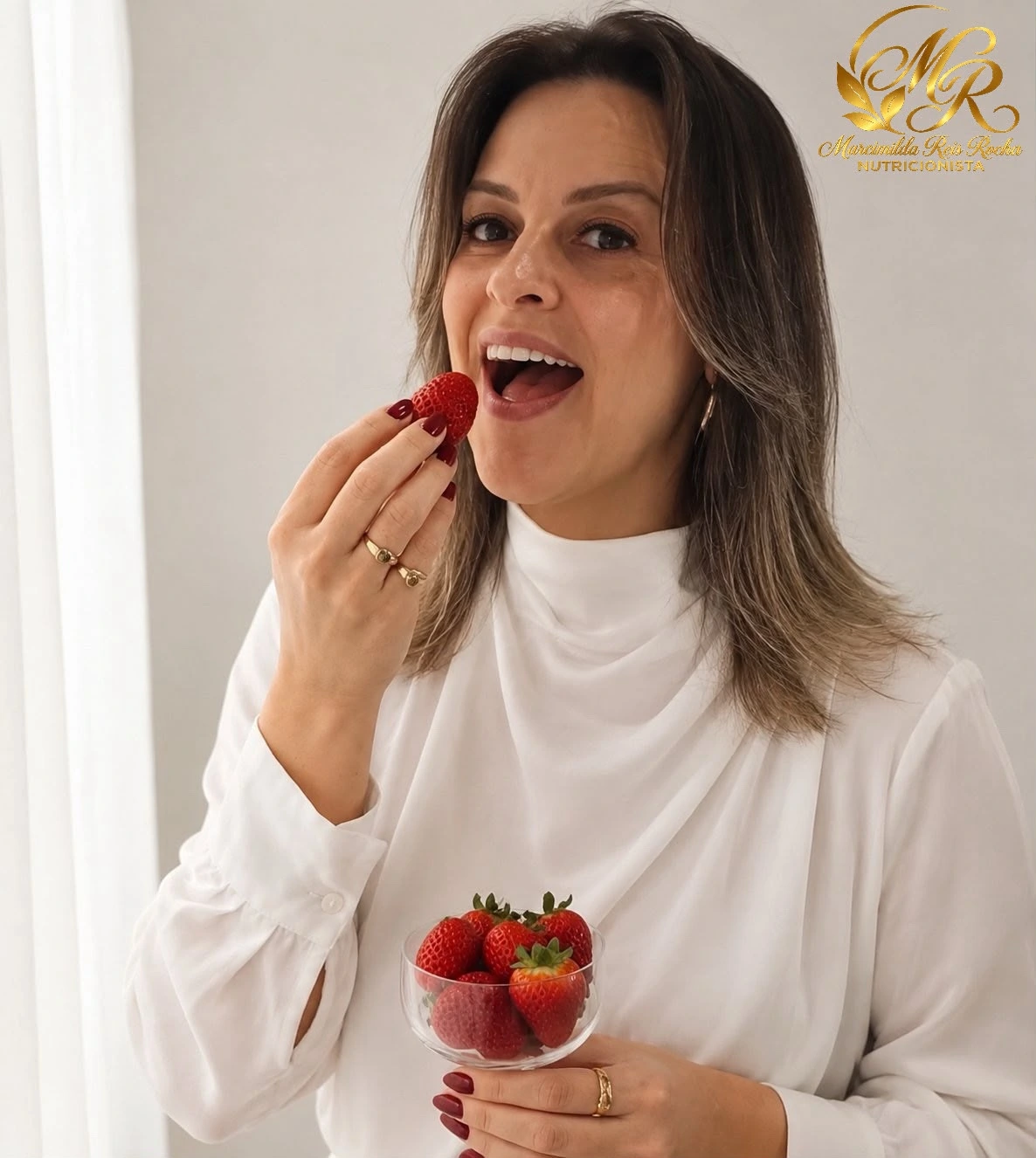 Alimentação saudável com frutas